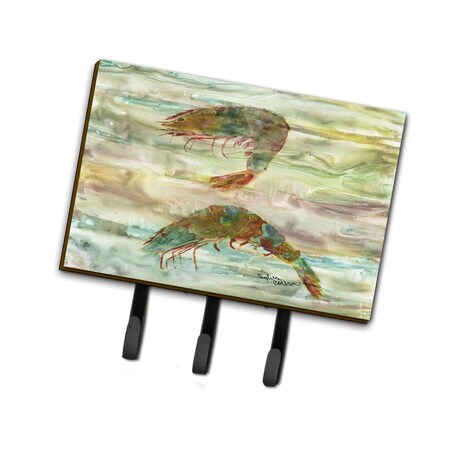 Carolines Treasures 6 x 2 x 9 in. Shrimp Sunset Leash or Key Holder SC2014TH68